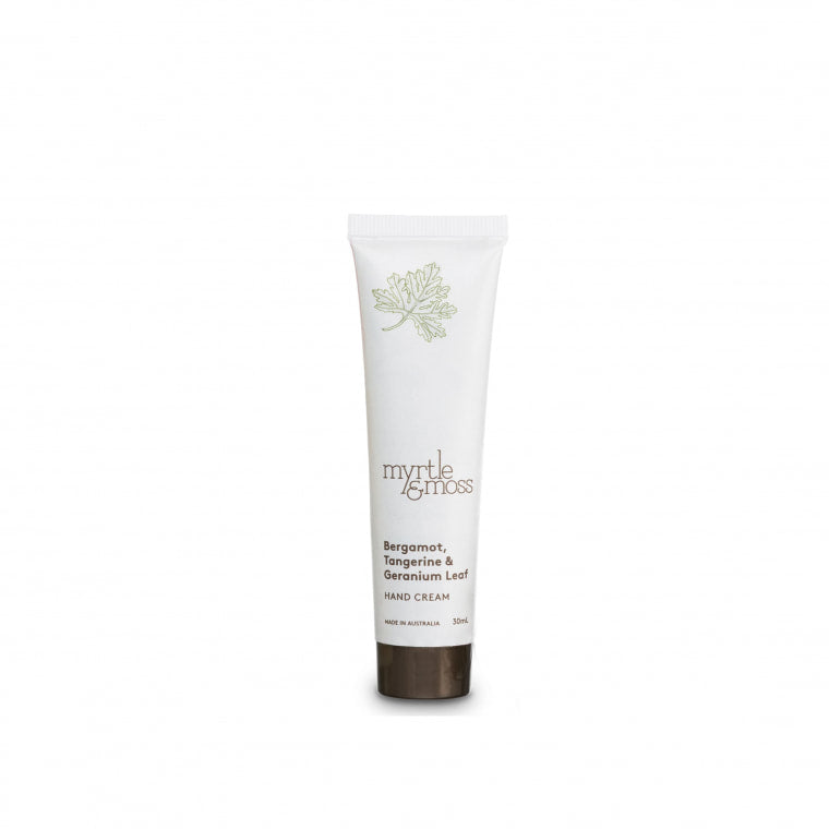 Myrtle and Moss Hand Cream 75ml Bergamot Tangerine and Geranium Leaf